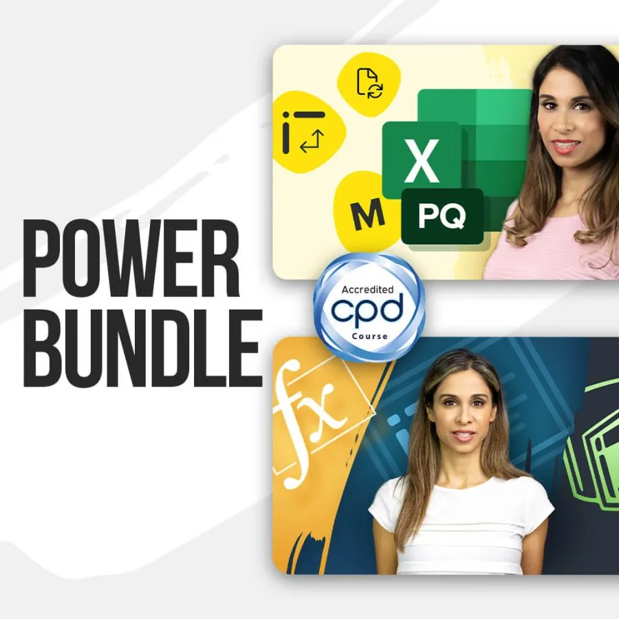 Power Query Power Pivot Bundle XelPlus