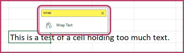 new excel feature right-click search