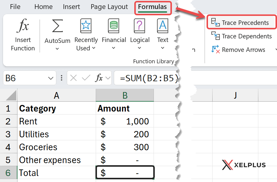 Use Trace Precedents & Dependents to find circular references