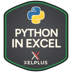 Python in Excel digital badge
