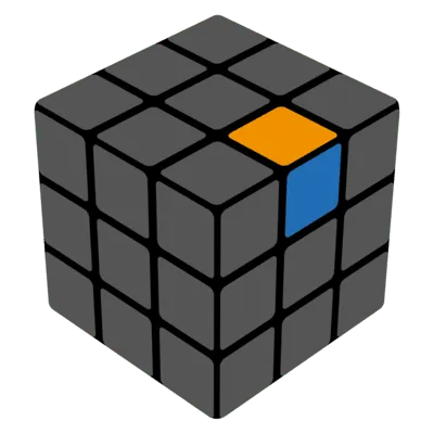 rubik's cube edge pieces