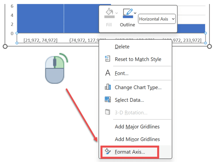 adjust histogram bins