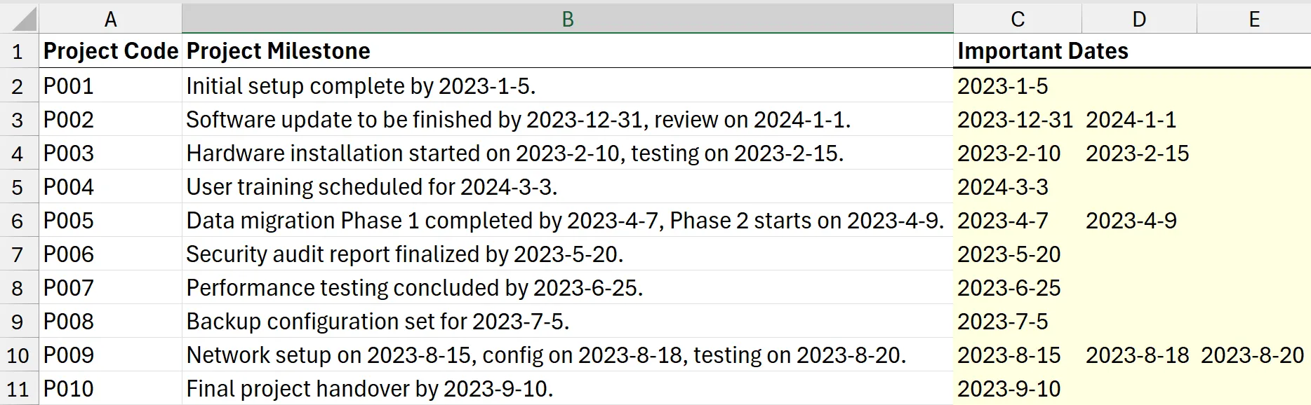 Regex Excel REGEXEXTRACT and TOROW functions
