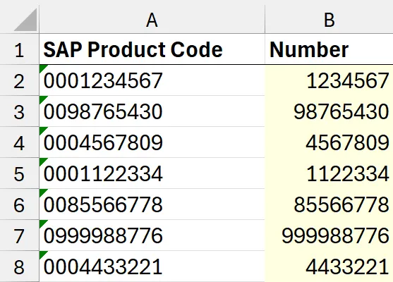Regex Excel REGEXREPLACE with VALUE function