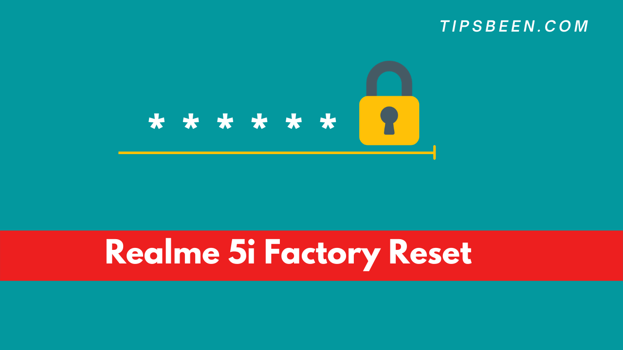 Realme 5i Factory Reset